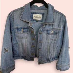 Ashley Vintage Charm Medium Blue Denim Jacket